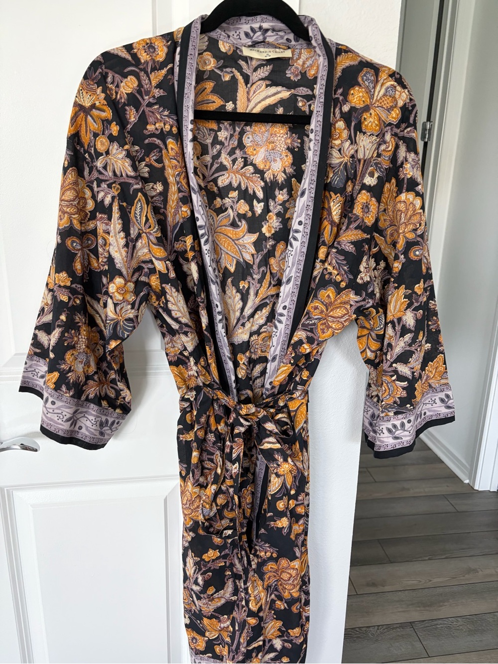 NEW MacKenzie-Childs Vendage Robe Rare, Retired Print, Collector Piece
